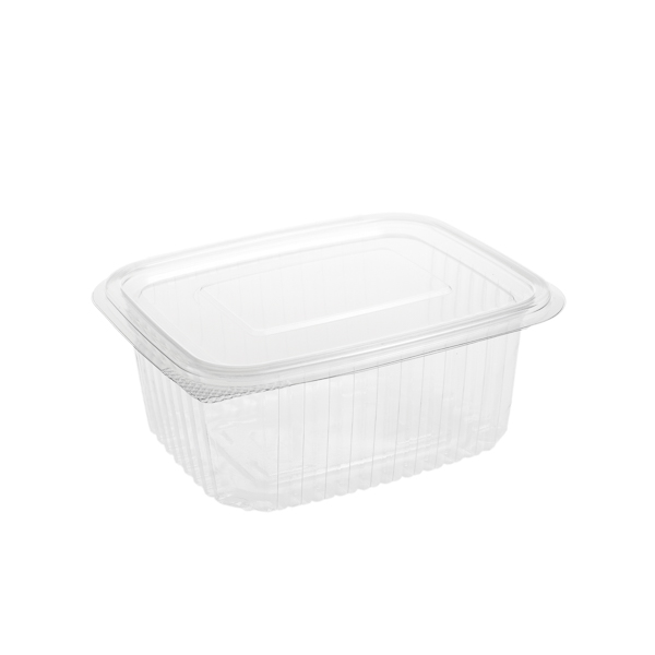 Caserole 500 gr Premium Safir FT 208-500 ,PET transparent, 120×135 mm,100 buc, 10 set/bax