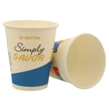 Pahare din carton, vending, D70 mm, 6 oz, D70 mm, H45 mm