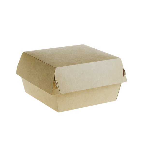 Cutii Hamburger Medii ,carton,color,125×111 mm,100 buc,2 set/bax