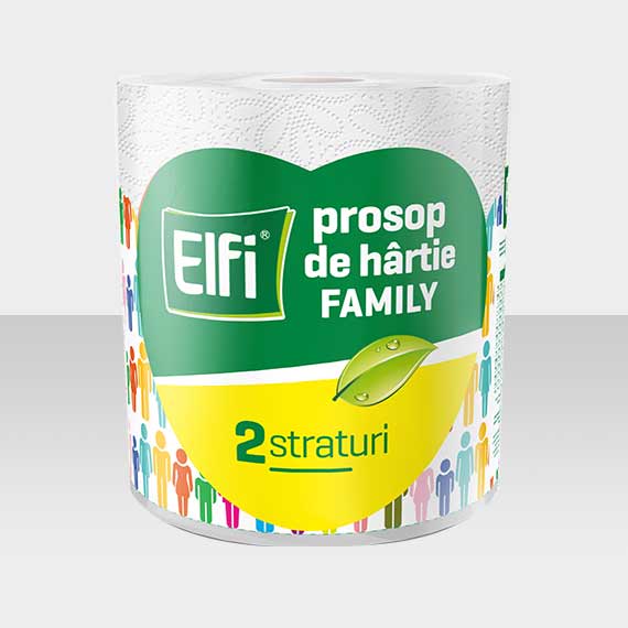 ELFI FAMILY Prosoape de hartie monorola
