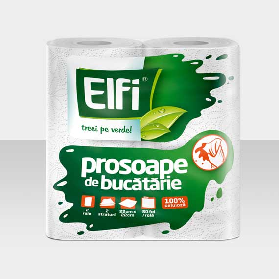 ELFI STANDARD – Prosoape de bucătărie 2 role