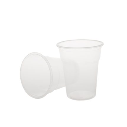 Pahare 300cc PP Frappe, transparente