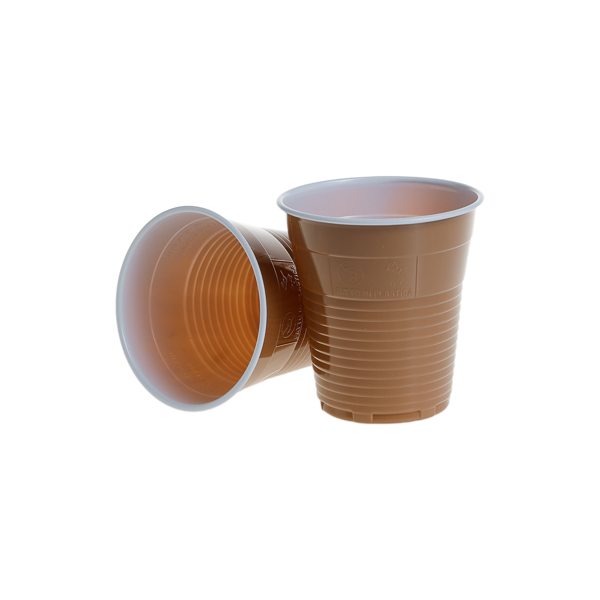 Pahare 166 cc PS pentru MANUAL bicolore ,D70 mm,h73 mm,100 buc, 30 set/bax
