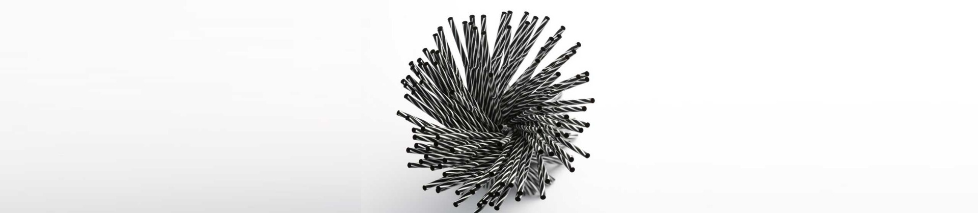 Paie jumbo negru 240×7 mm