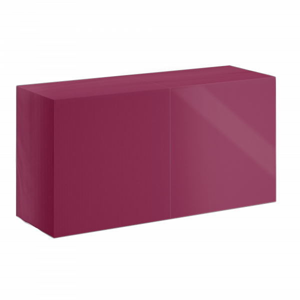 Șervețele 33x33 cm 2 str 250 buc alb decorative